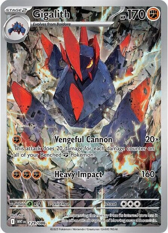 Gigalith (129/086) [SV: White Flare]
