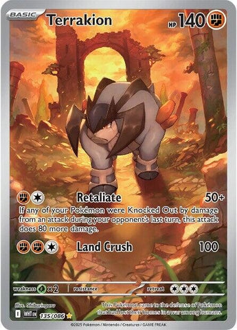 Terrakion (135/086) [SV: White Flare]