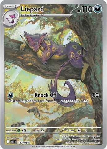 Liepard (137/086) [SV: White Flare]