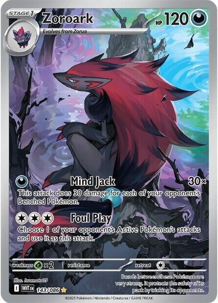 Zoroark (143/086) [SV: White Flare]