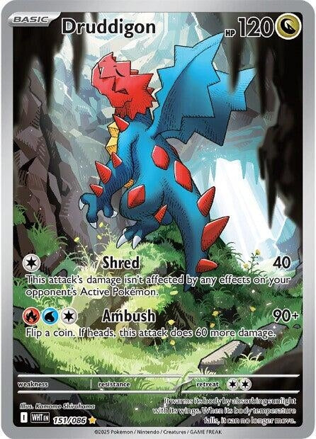 Druddigon (151/086) [SV: White Flare]