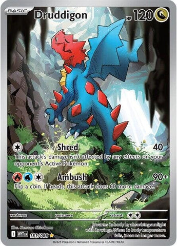 Druddigon (151/086) [SV: White Flare]