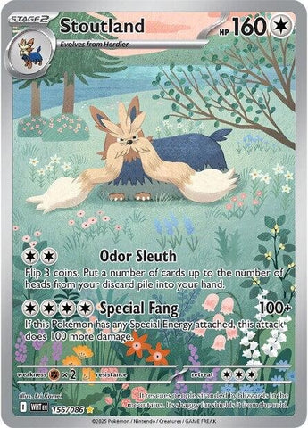Image for Stoutland (156/086) - Pokemon