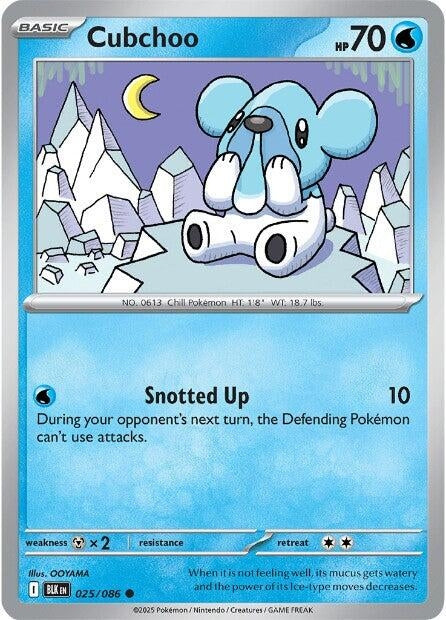 Cubchoo 025/086 SV: Black Bolt