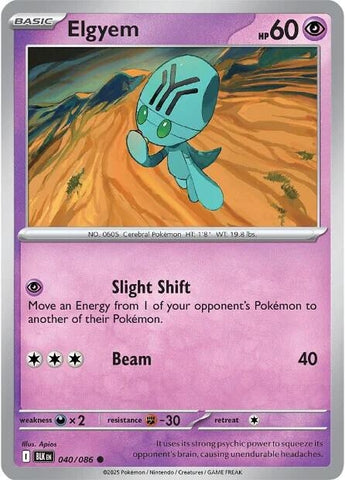 Elgyem 040/086 SV: Black Bolt