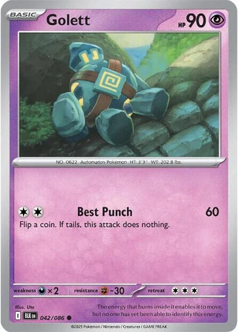 Golett 042/086 SV: Black Bolt