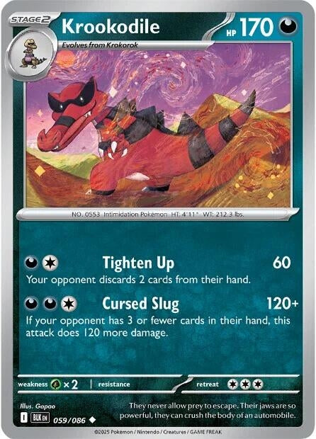 Krookodile 059/086 SV: Black Bolt