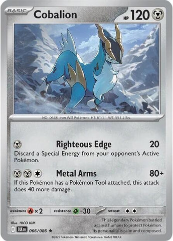 Cobalion 066/086 SV: Black Bolt