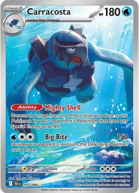 Carracosta 107/086 SV: Black Bolt