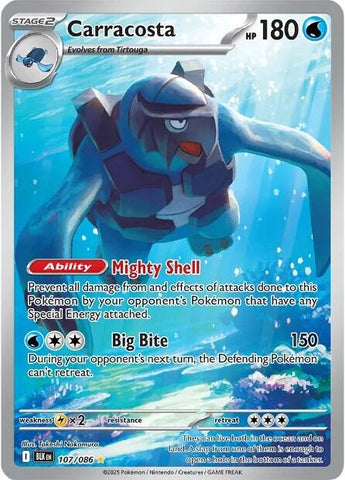 Carracosta 107/086 SV: Black Bolt