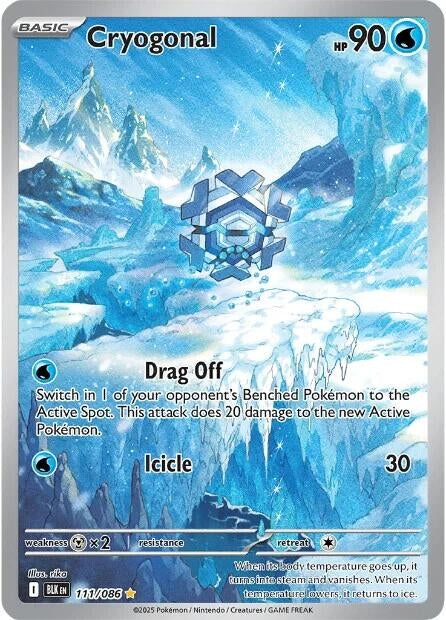 Cryogonal 111/086 SV: Black Bolt