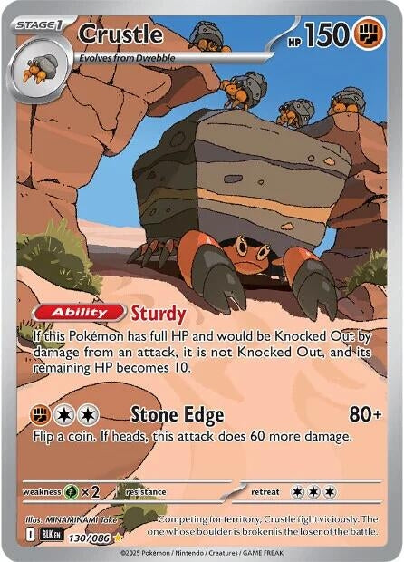 Crustle 130/086 SV: Black Bolt