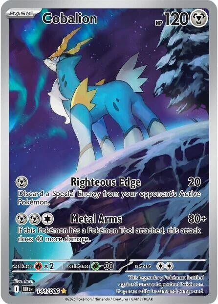 Cobalion 144/086 SV: Black Bolt