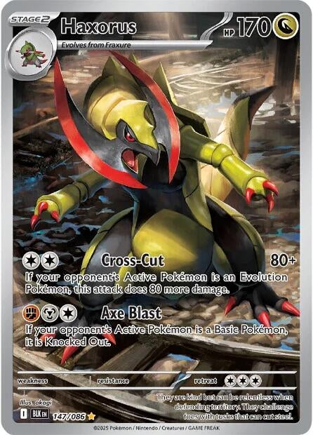 Haxorus 147/086 SV: Black Bolt