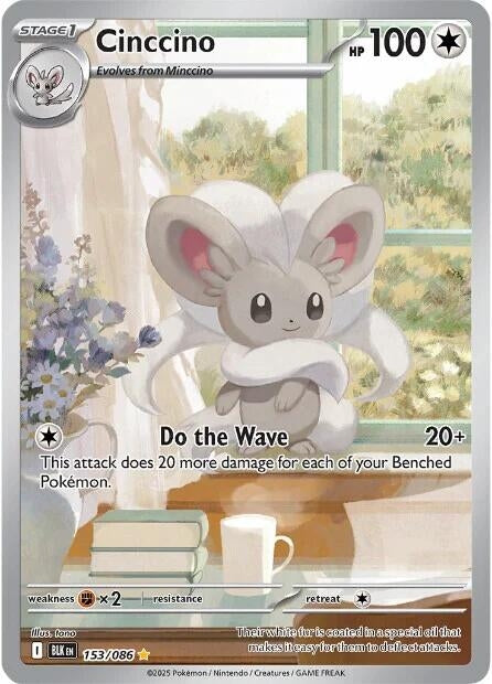 Cinccino 153/086 SV: Black Bolt