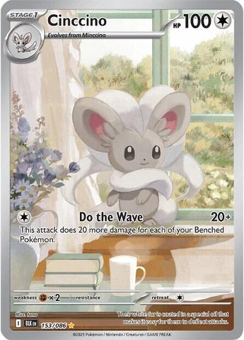 Cinccino 153/086 SV: Black Bolt