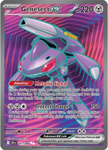 Genesect ex 161/086 SV: Black Bolt