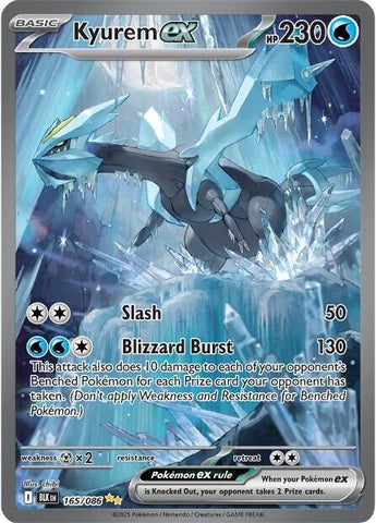Kyurem ex 165/086 SV: Black Bolt