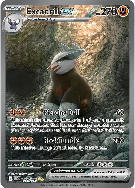 Excadrill ex 168/086 SV: Black Bolt