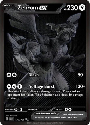 Zekrom ex (172/086) [SV: Black Bolt]