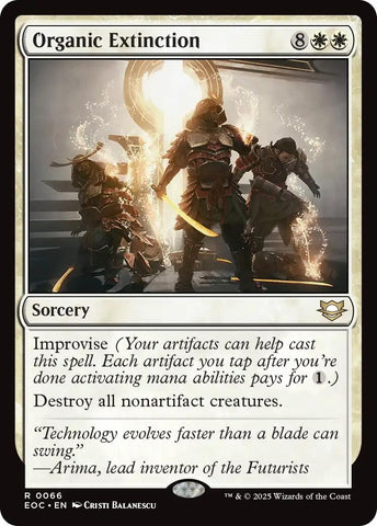 Image for Organic Extinction (66) (Commander: Edge of Eternities) - Magic: The Gathering