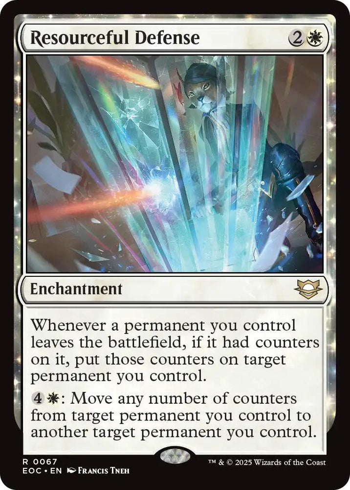 Image for Resourceful Defense (67) (Commander: Edge of Eternities) - Magic: The Gathering