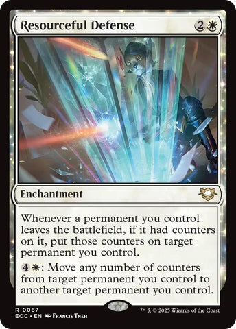 Image for Resourceful Defense (67) (Commander: Edge of Eternities) - Magic: The Gathering