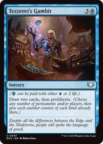 Image for Tezzeret's Gambit (47) (Commander: Edge of Eternities) - Magic: The Gathering