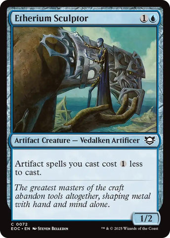 Image for Etherium Sculptor (72) (Commander: Edge of Eternities) - Magic: The Gathering