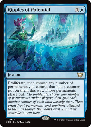 Image for Ripples of Potential (77) (Commander: Edge of Eternities) - Magic: The Gathering