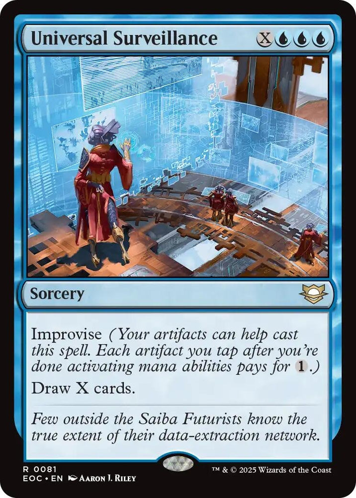 Image for Universal Surveillance (81) (Commander: Edge of Eternities) - Magic: The Gathering