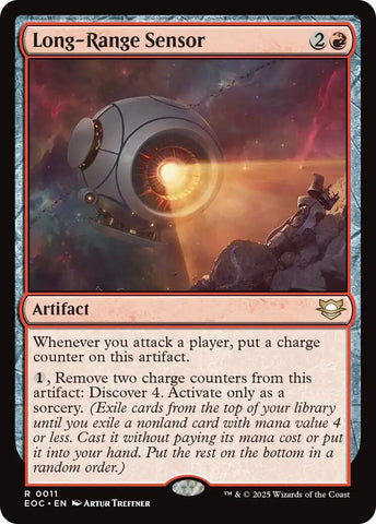 Image for Long-Range Sensor (11) (Commander: Edge of Eternities) (EOC) - Magic: The Gathering