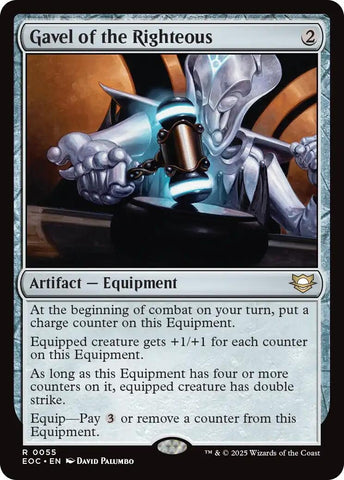 Image for Gavel of the Righteous (55) (Commander: Edge of Eternities) - Magic: The Gathering
