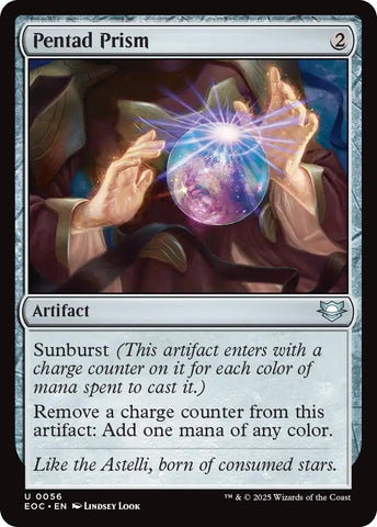 Image for Pentad Prism (56) (Commander: Edge of Eternities) - Magic: The Gathering