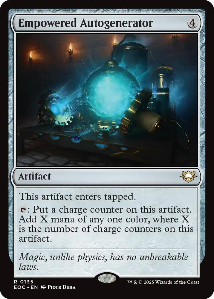 Image for Empowered Autogenerator (135) (Commander: Edge of Eternities) - Magic: The Gathering