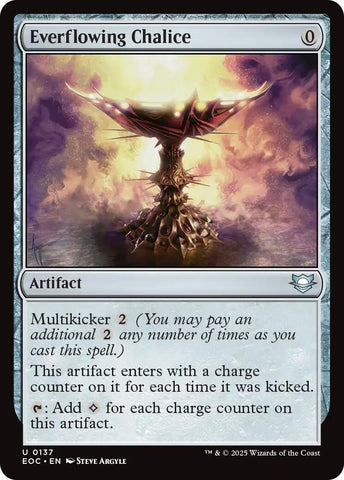 Image for Everflowing Chalice (137) (Commander: Edge of Eternities) (EOC) - Magic: The Gathering