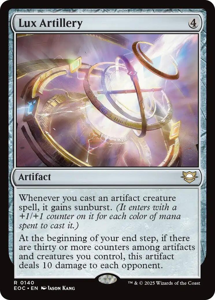 Image for Lux Artillery (140) (Commander: Edge of Eternities) - Magic: The Gathering