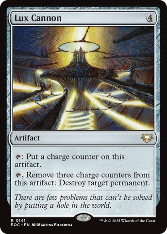 Image for Lux Cannon (141) (Commander: Edge of Eternities) - Magic: The Gathering