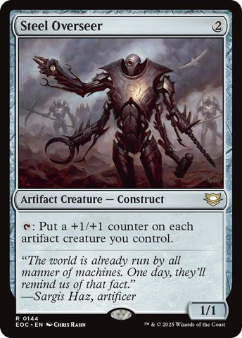 Image for Steel Overseer (144) (Commander: Edge of Eternities) - Magic: The Gathering