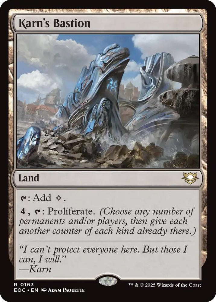 Image for Karn's Bastion (163) (Commander: Edge of Eternities) - Magic: The Gathering