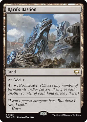 Image for Karn's Bastion (163) (Commander: Edge of Eternities) - Magic: The Gathering