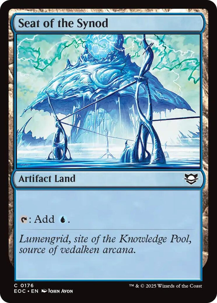 Image for Seat of the Synod (176) (Commander: Edge of Eternities) - Magic: The Gathering