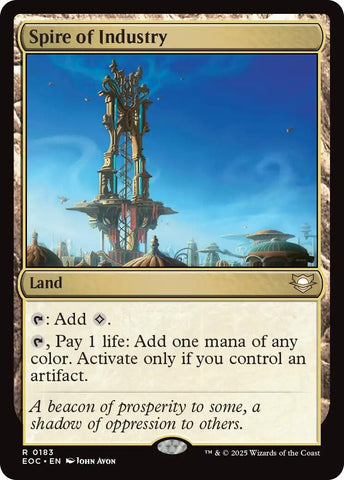 Image for Spire of Industry (183) (Commander: Edge of Eternities) - Magic: The Gathering