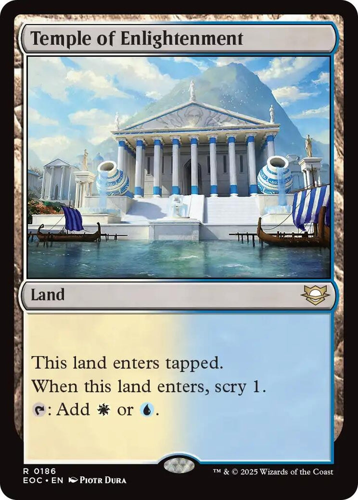 Image for Temple of Enlightenment (186) (Commander: Edge of Eternities) - Magic: The Gathering