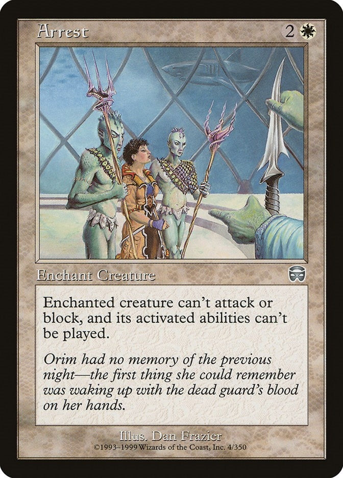 Image for Arrest (4) [Mercadian Masques]