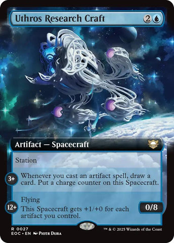 Image for Uthros Research Craft (Extended Art) (27) (Commander: Edge of Eternities) - Magic: The Gathering