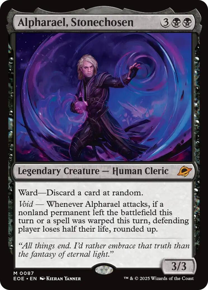 Image for Alpharael, Stonechosen (87) (Edge of Eternities) - Magic: The Gathering