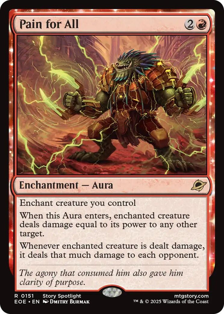 Image for Pain for All (151) (Edge of Eternities) - Magic: The Gathering