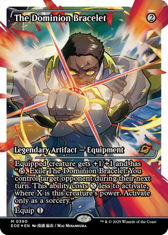 Image for The Dominion Bracelet (Showcase) (Fracture Foil) (390) (Edge of Eternities) - Magic: The Gathering