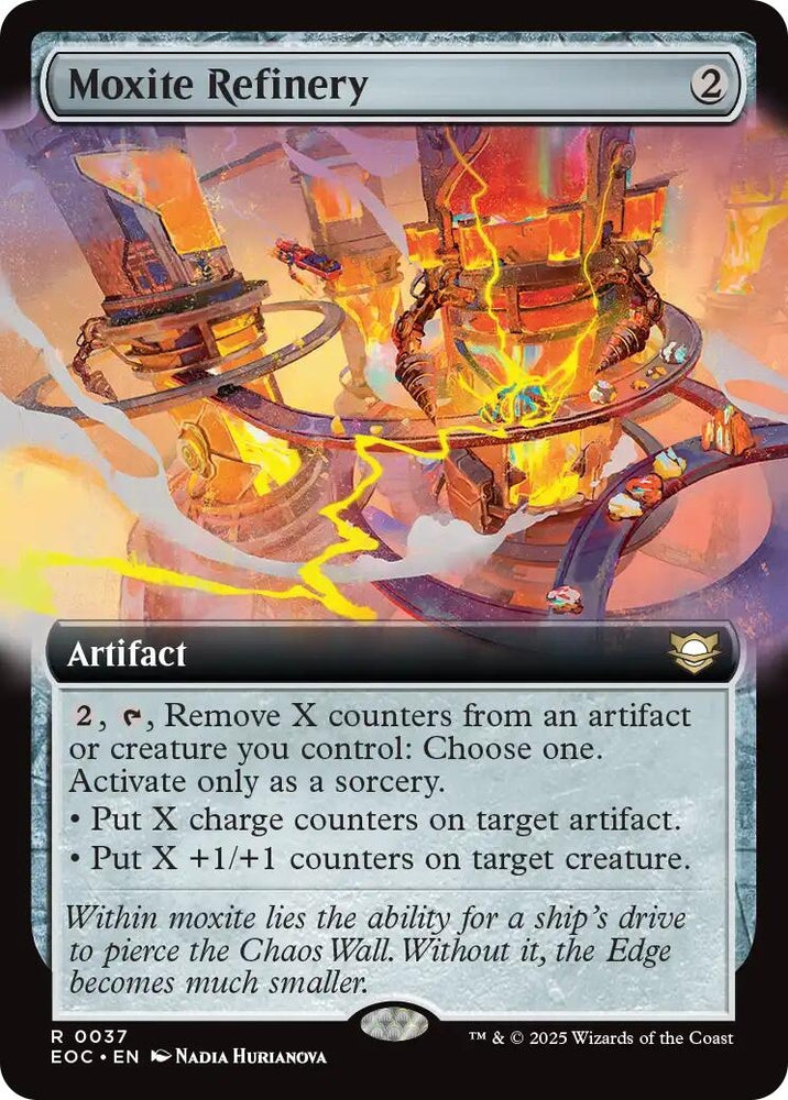 Image for Moxite Refinery (Extended Art) (37) (Commander: Edge of Eternities) - Magic: The Gathering